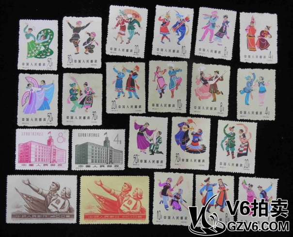 Lot176-116 特49、特53、特55 紀(jì)30、紀(jì)56 各1套 部分有黃